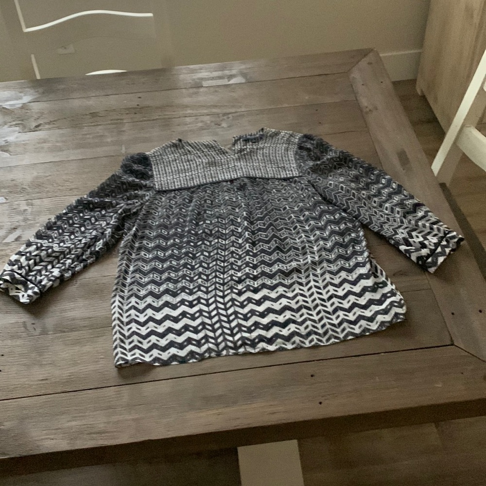 Madewell 3/4 sleeve blouse